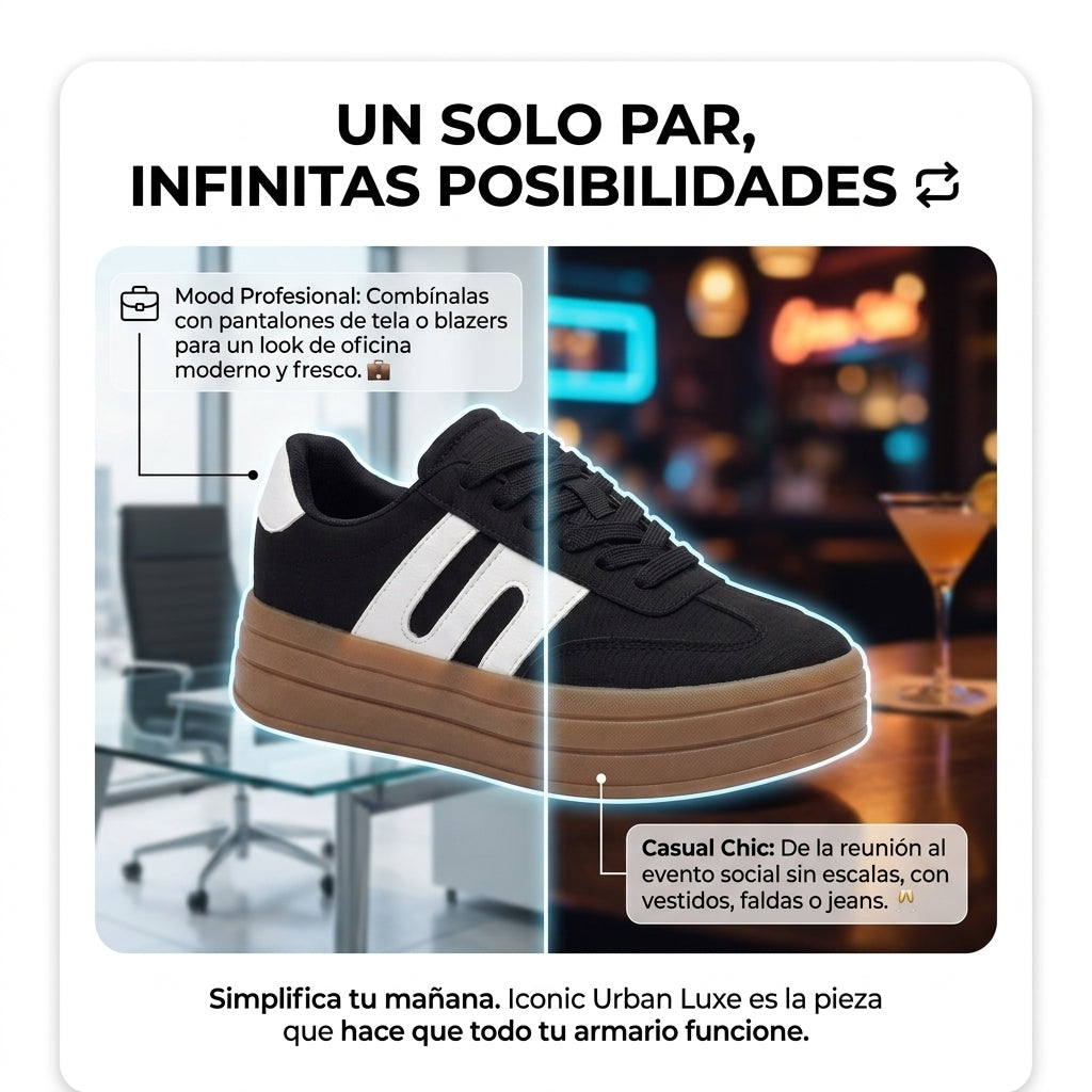 Iconic Urban Luxe - infografia